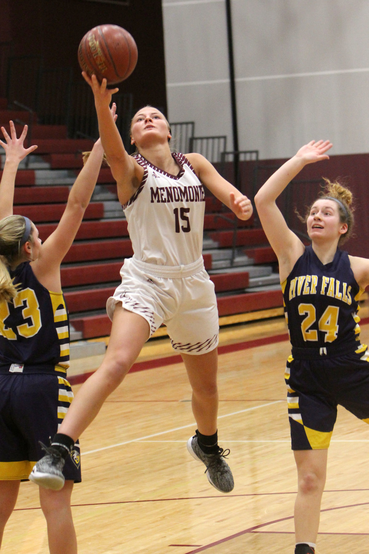 River Falls at Menomonie girls basketball 2-23-19